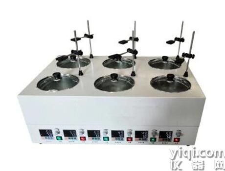6D型六孔水浴磁力搅拌器