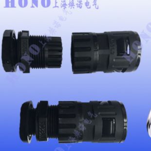 塑料軟管帶鎖緊軟管接頭 帶鎖緊尼龍快速軟管直接頭 塑料軟管含電纜接頭