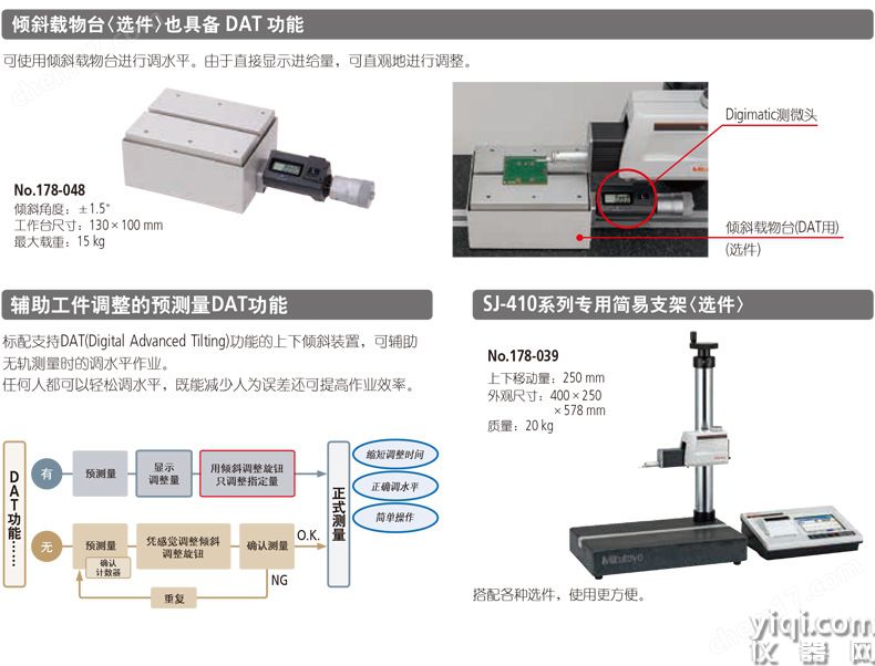 Mitutoyo三豐粗糙度儀SJ-411 178-580-12DC