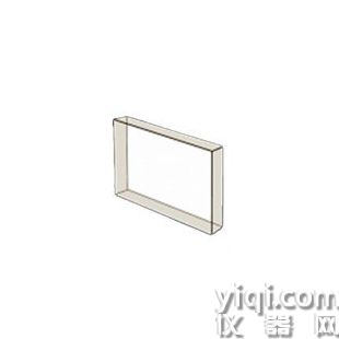 UV拋光熔融二氧化硅(SiO2)石英玻璃窗口片 0.18-2.2um (26.0X24.0X1.0mm矩形窗片)