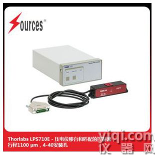 Thorlabs 線性Z軸位移臺，帶放大的壓電電機驅動