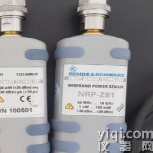罗德与施瓦茨射频传感器NRP-Z81宽带功率探头