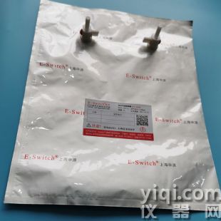 氣體采樣袋氟聚合物ESP系列廢氣硫化氫采氣袋5-10L耐高溫 E-Switch 