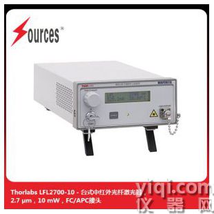 Thorlabs  中紅外激光光源 2.7 μm