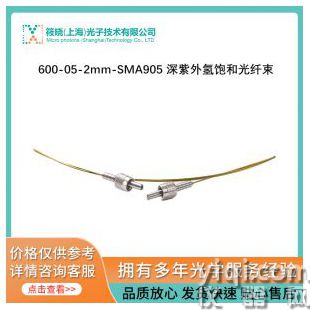 600-05-2mm-SMA905 深紫外氢饱和光纤束