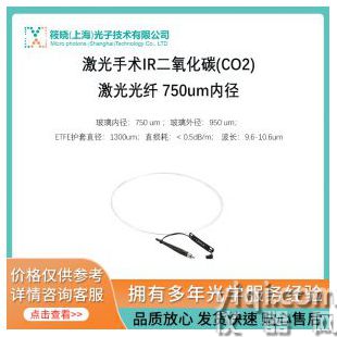 激光手术IR二氧化碳(CO2)激光光纤 750um内径