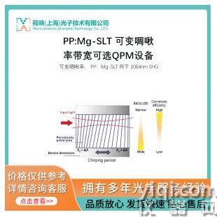 PP:Mg-SLT 可變啁啾率帶寬可選QPM設備