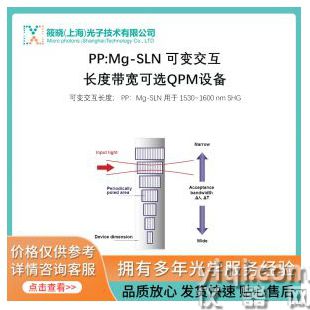 PP:Mg-SLN 可變交互長度帶寬可選QPM設備