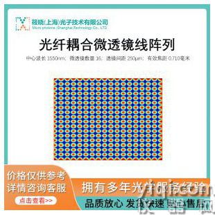 光纤耦合微透镜线阵列