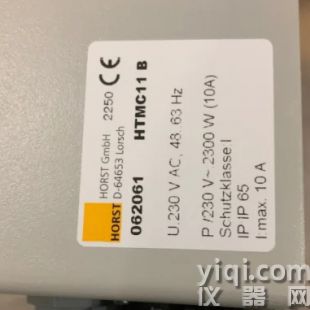 供应 HORST 温度调节器 62061