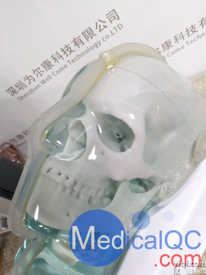 CIRS 603A頭部模體，CIRS 603A頭部MRI模體實(shí)物拍攝照片