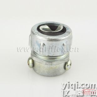Driflex锌合金卡套式接头配穿线金属软管内径10到100mm
