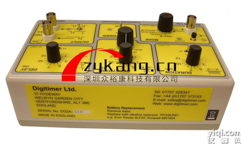 Digitimer DG2A脈沖發生器,DG2A小型脈沖發生器