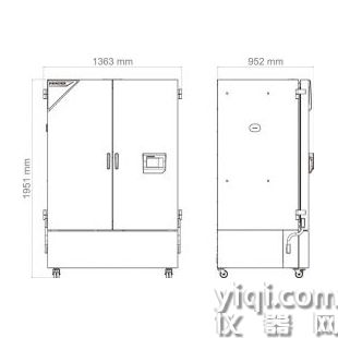賓德恒溫恒濕箱 更廣的溫度/濕度KBF PRO 720 