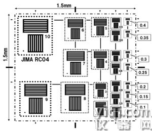 JIMA RT RC-04分辨率測試卡