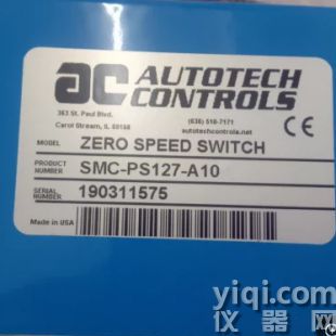 優勢供應 Autotech Controls 零速度開關 SMC-PS127-A10