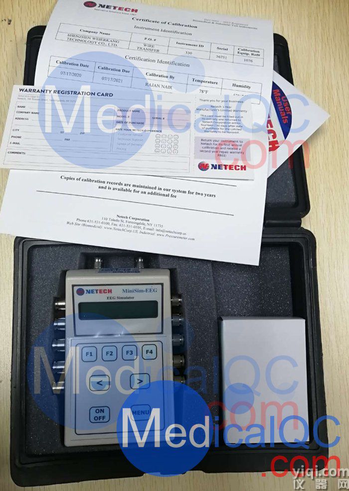 MiniSim-EEG病人模拟器，MiniSim 330脑电模拟器