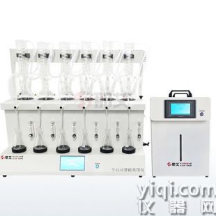 通氮氣水蒸氣雙用蒸餾儀，標配智能水蒸氣發(fā)生器