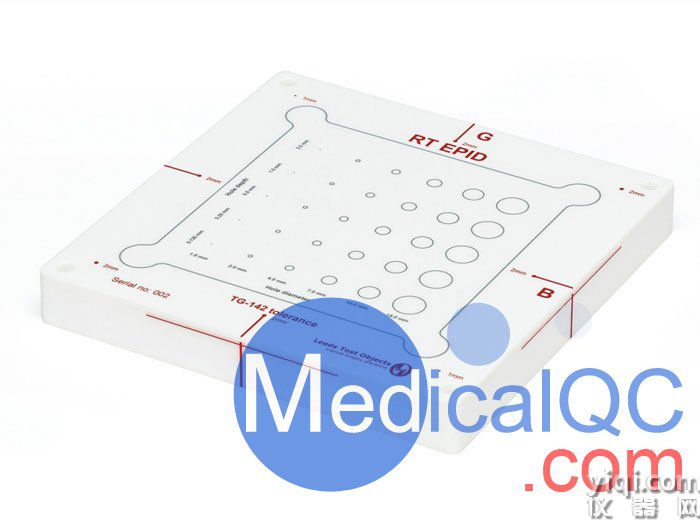 RT EPID-2 MV質控模體,EPID質控模體