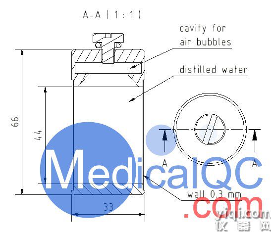 QRM Micro-CT水模體,QRM-MicroCT-Water設(shè)計(jì)