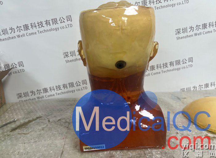 HD-C03成人頭模，HD-C03血管造影頭模，HD-C03頭部模體實拍圖