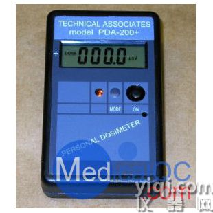 美国TA PDA-200+口袋剂量仪，PDA-200+数字剂量计，PDA-200+数字报警个人剂量计
