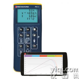 英国SEAWARD PV200 I-V测试仪,PV200太阳能光伏检测仪,PV200辐照度分析仪