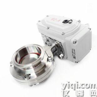 進口衛生級電動蝶閥