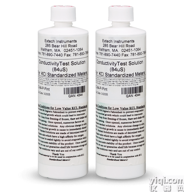 84μS Conductivity Standard (2 Bottles)