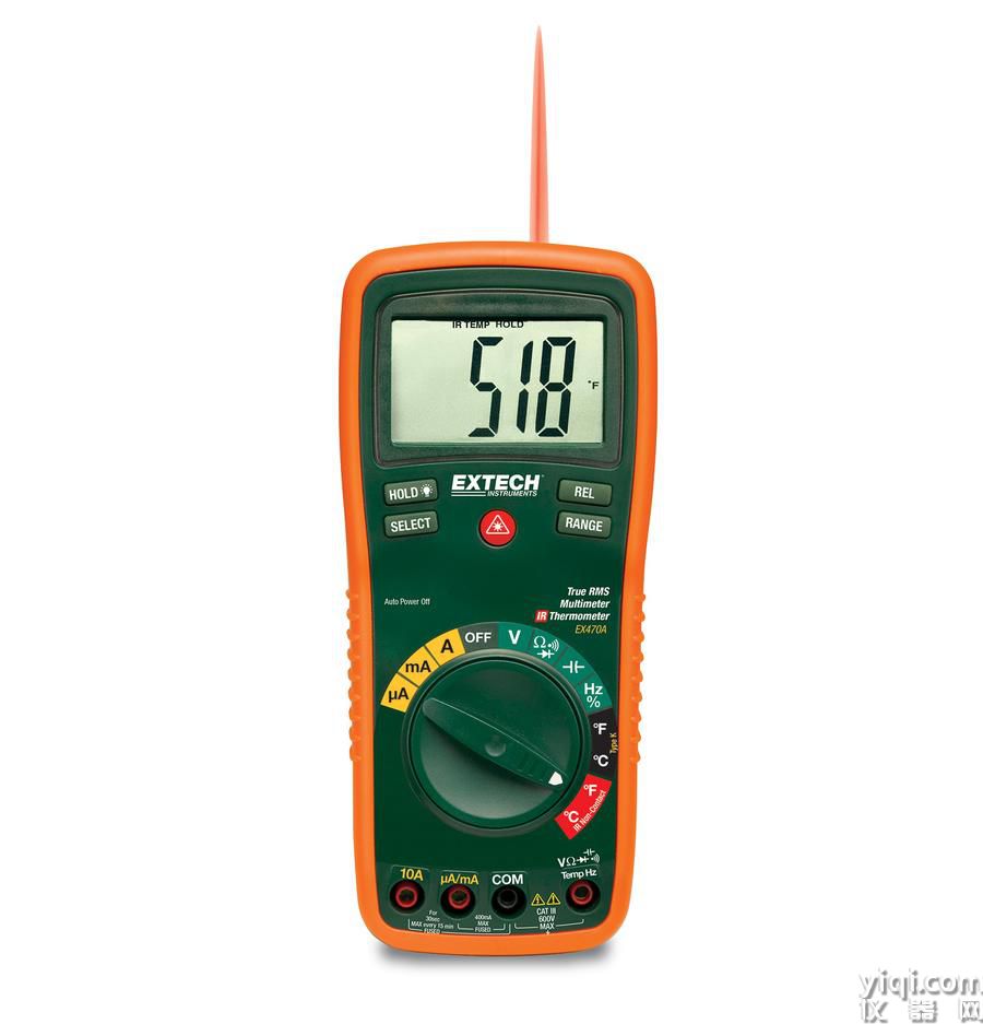 12 Function True RMS Professional MultiMeter + InfraRed Thermometer