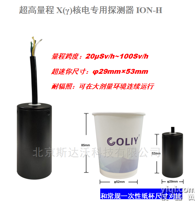 超高量程X（γ）核電探測(cè)器ION-H核輻射