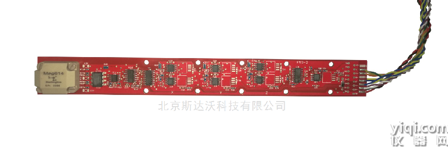 高溫型三維磁通門傳感器 F53  磁場分析