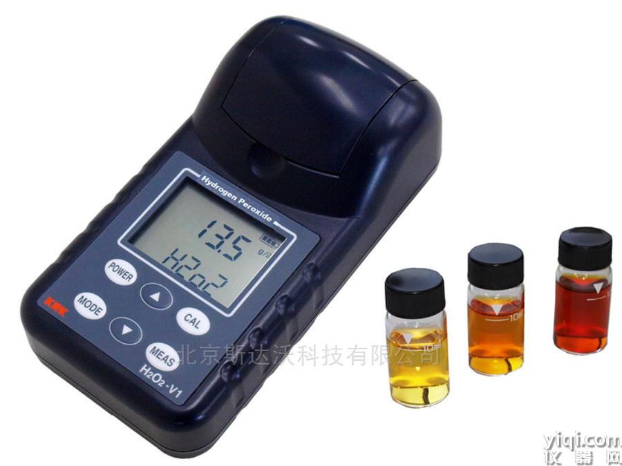 中，高濃度過氧化氰溶液測定儀 H2O2-V1/V2