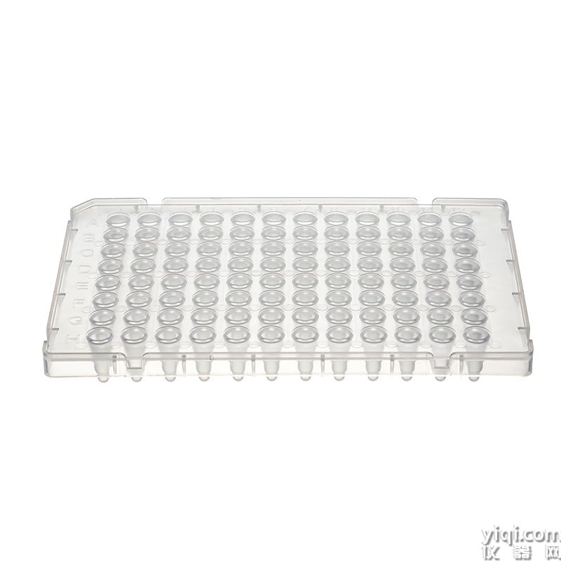 0.1 mL 96孔PCR板，透明，半裙邊（ABI）