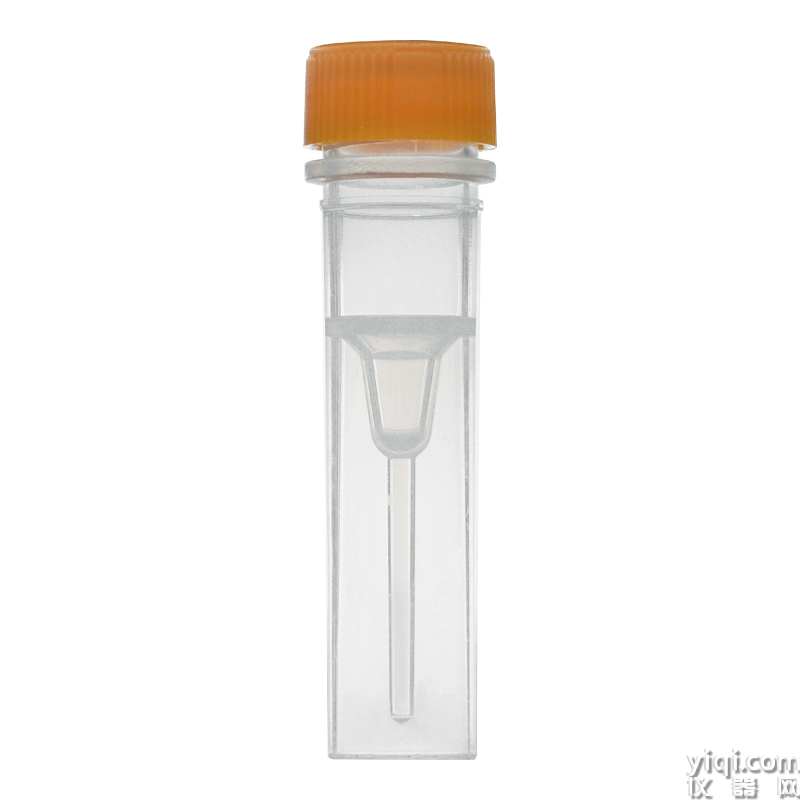 螺旋样品保存管，0.5 mL，可立底，橙色平盖，灭菌